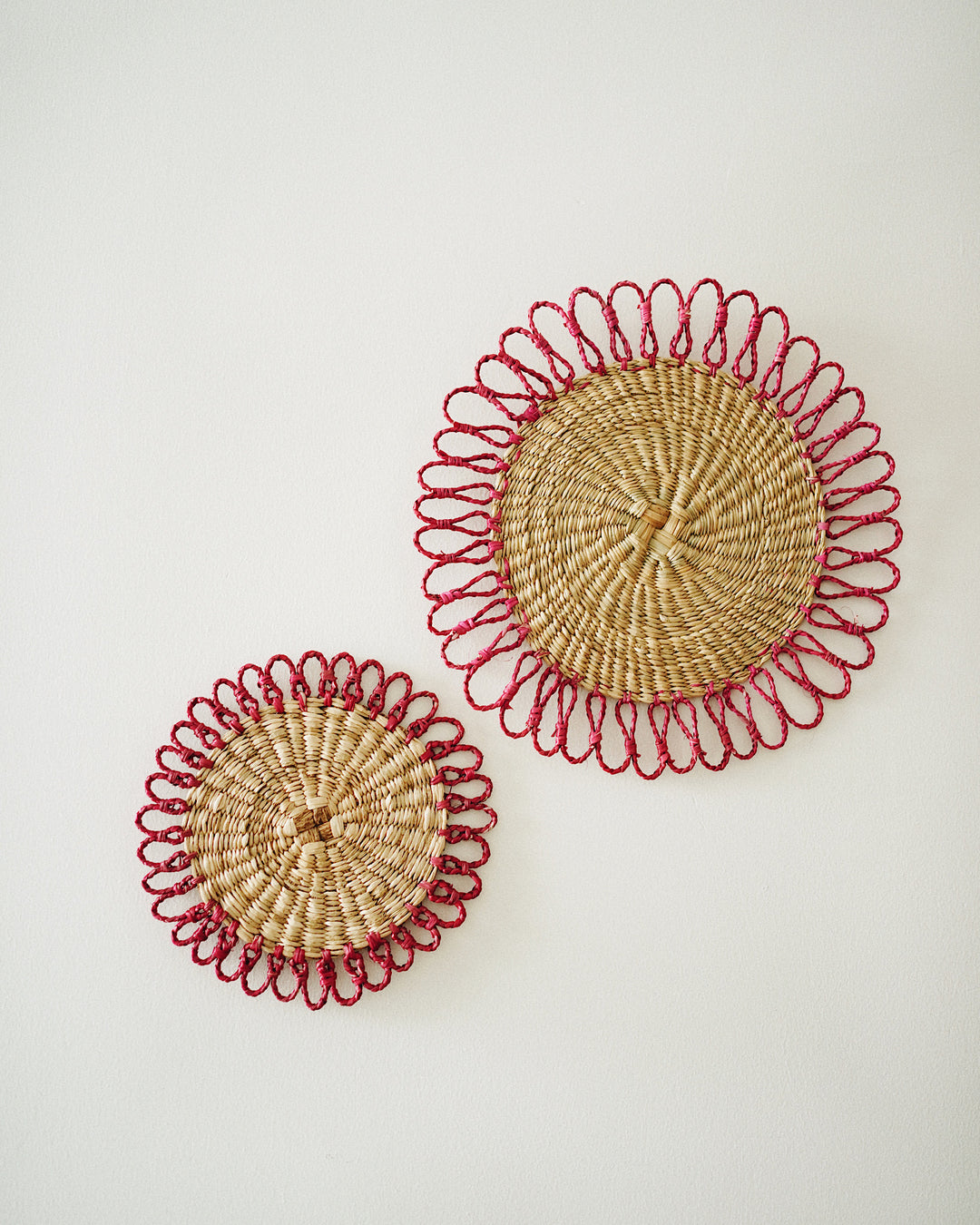 Chom Flower Basket Wall Hanging Set of 2 By CallaForma