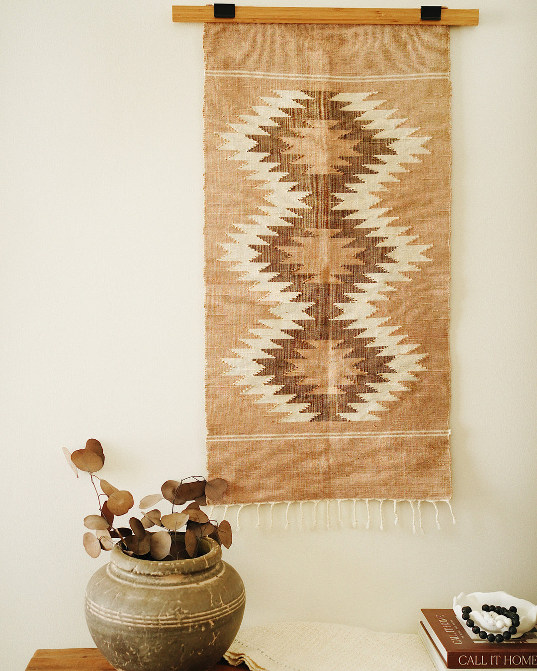 Mura Hill Tribe Handwoven Textile Wall Hanging | Olive & Iris