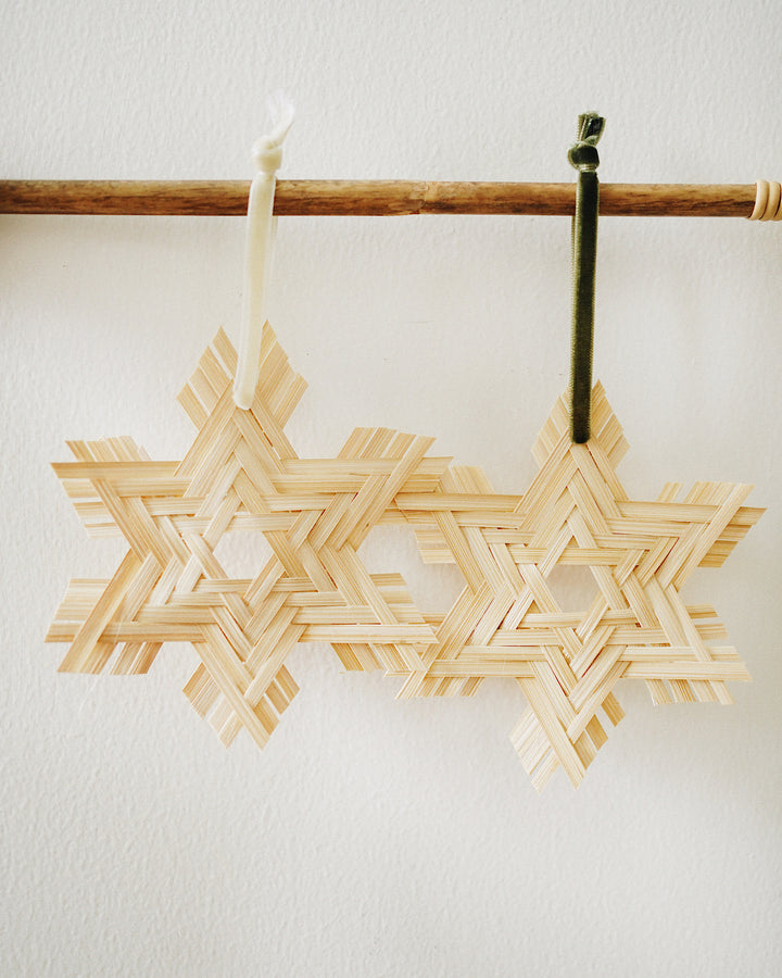 Star Bamboo Christmas Ornament | Olive & Iris