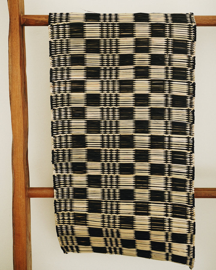 Tartan Sedge Handwoven Wall Hanging