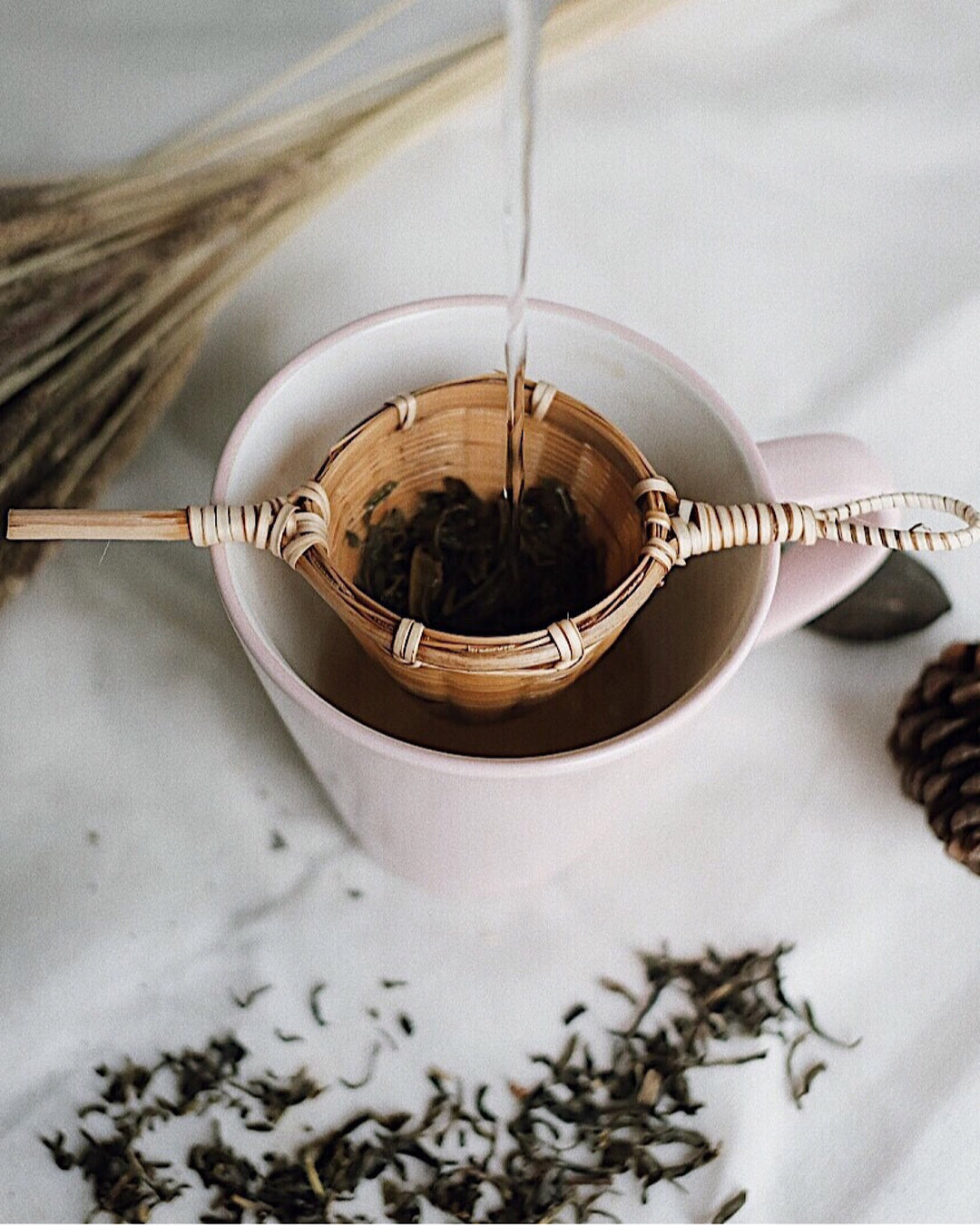 bamboo tea strainers